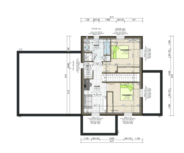 2024 01 18_PLAN MAISON BOIS_SALON LRSY_M04558_2-4